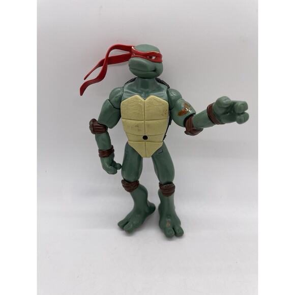 TMNT Raphael 6" Action Figure 2006 Playmates Ninja Turtles - Picture 1 of 11